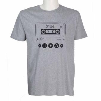 leukt t-shirt cassetteband