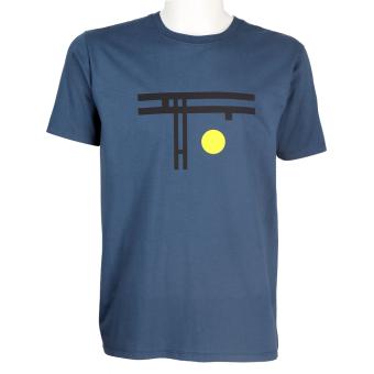 t-shirt constructie met yellow dot