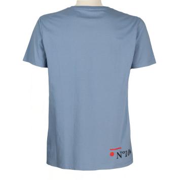 blauw t-shirt Menlook