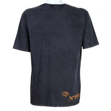 stone wash t-shirt black